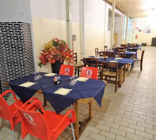 Der Gastrobereich des Mercato Civico