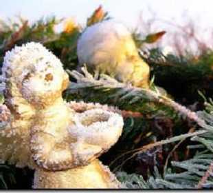 Schöne Weihnachts-Deko vor Cafe Kluntje