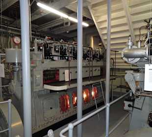 Im Maschinenraum der Rickmer Rickmers 