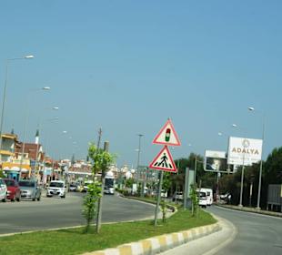 Evrenseki vom Auto aus