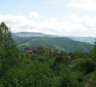 View with the mountains 