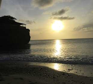 Sonnenuntergang in Westpunt