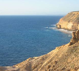 Blauer Indischer Ozean im Kalbarri NP