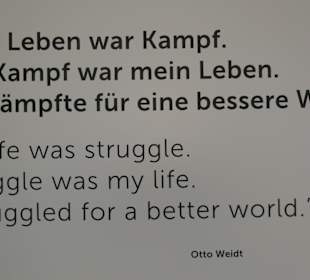 Im Museum Blindenwerkstatt Otto Weidt