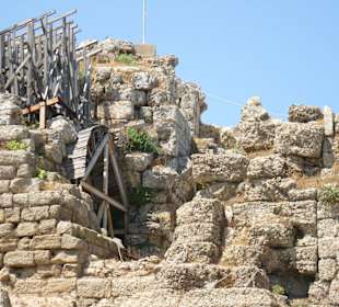 Amphitheater in Side - Details