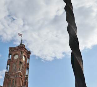 U5-Denkmal, von einem Großbohrgerät geschaffen