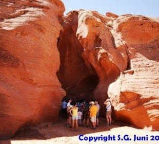 Eingang zum Upper Antelope Canyon - Page Arizona