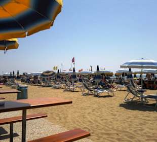 Strand in Bibione Juni 2012