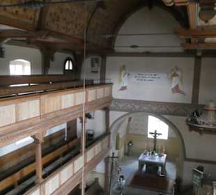Kirche Oberlauringen mit doppelstöckiger Empore