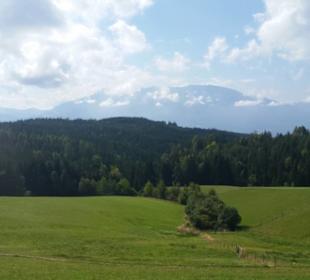 Blickrichtung Petzen 2125 m