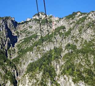 Fahrt auf den Untersberg mit der Seilbahn
