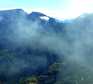 Blick in den Talkessel von Mafate