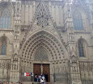 Kathedrale von Barcelona in Barcelona