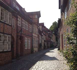 Straßenzug in Lüneburg