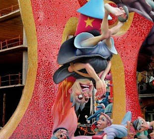 Fin de semana en fallas de valencia