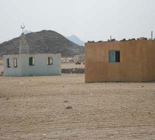 Kleine Mosche im Nomadendorf