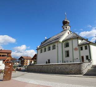 Museumsblick auf die Pfarrkirche