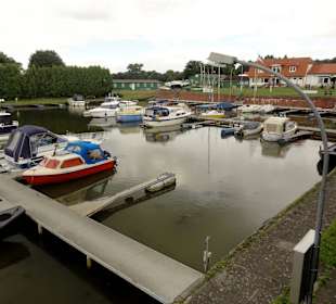 Blick in den Hafen von Osterholz-Scharmbeck