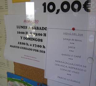 Tageskarte vom 24.5.2012