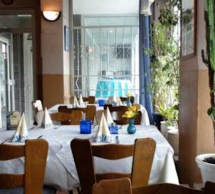 Blick in den kleinen Gastraum