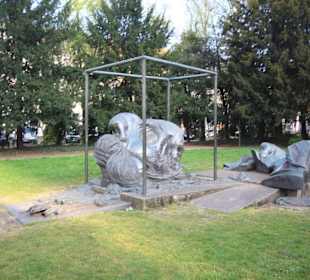 Heinrich-Heine-Monument am Schwanenmarkt