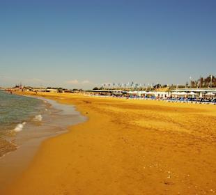 Anfang der neuen Hotels am Strand