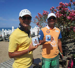 Moses und Fatih am Linda Beach