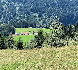 Wandern Burgberg im Allgäu