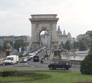 Kettenbrücke von Buda Seite