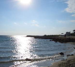 Sonnenuntergang Nissi Beach