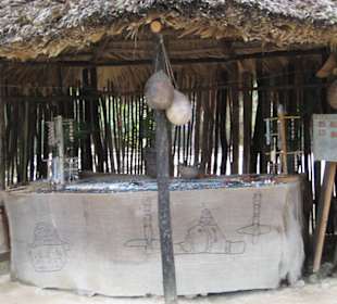 Taino-Verkaufshütte im Manati Park