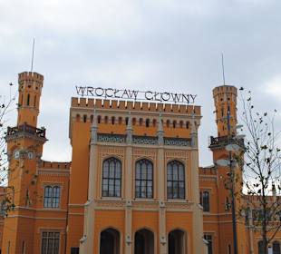 Wejście główne do dworca