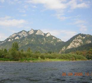 Berge im Hintergrund