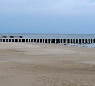 Der breite Strand von Usedom