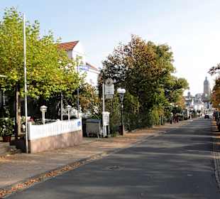 Früher Morgen in der Brunnenallee