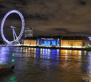 London Eye by night