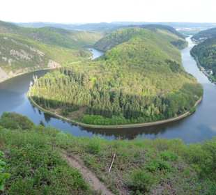 Saarschleife vom Aussichtspunkt