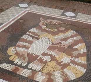 Katzen Mosaik Bild