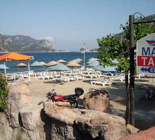 Zurück vielleicht mit dem Taxiboot?