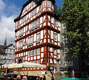 Das Rathaus der Stadt Melsungen