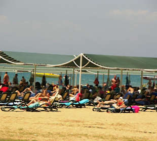 Evrenseki an der Promenade schon eng das ganze