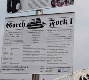 Wissenswertes über die Gorch Fock I