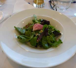 Penthouse Elb-Panorama: Abendessen vom Buffet