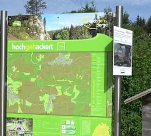 Premiumwanderweg "hochgehackert"