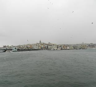 Стамбул. Зимний Босфор.