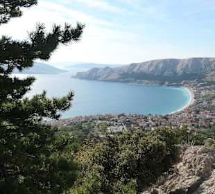 Wanderung von Baška hoch zum Mondplateau