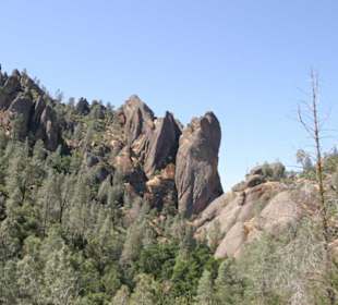 Im Pinnacles National Monument - Ostseite