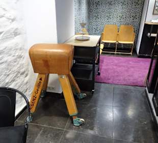 In den Gasträumen des Café Pausenbrot