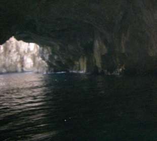 Blick aus der Grotte