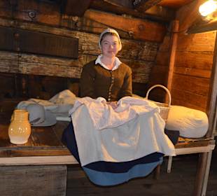 Schauspielerin auf der Mayflower II